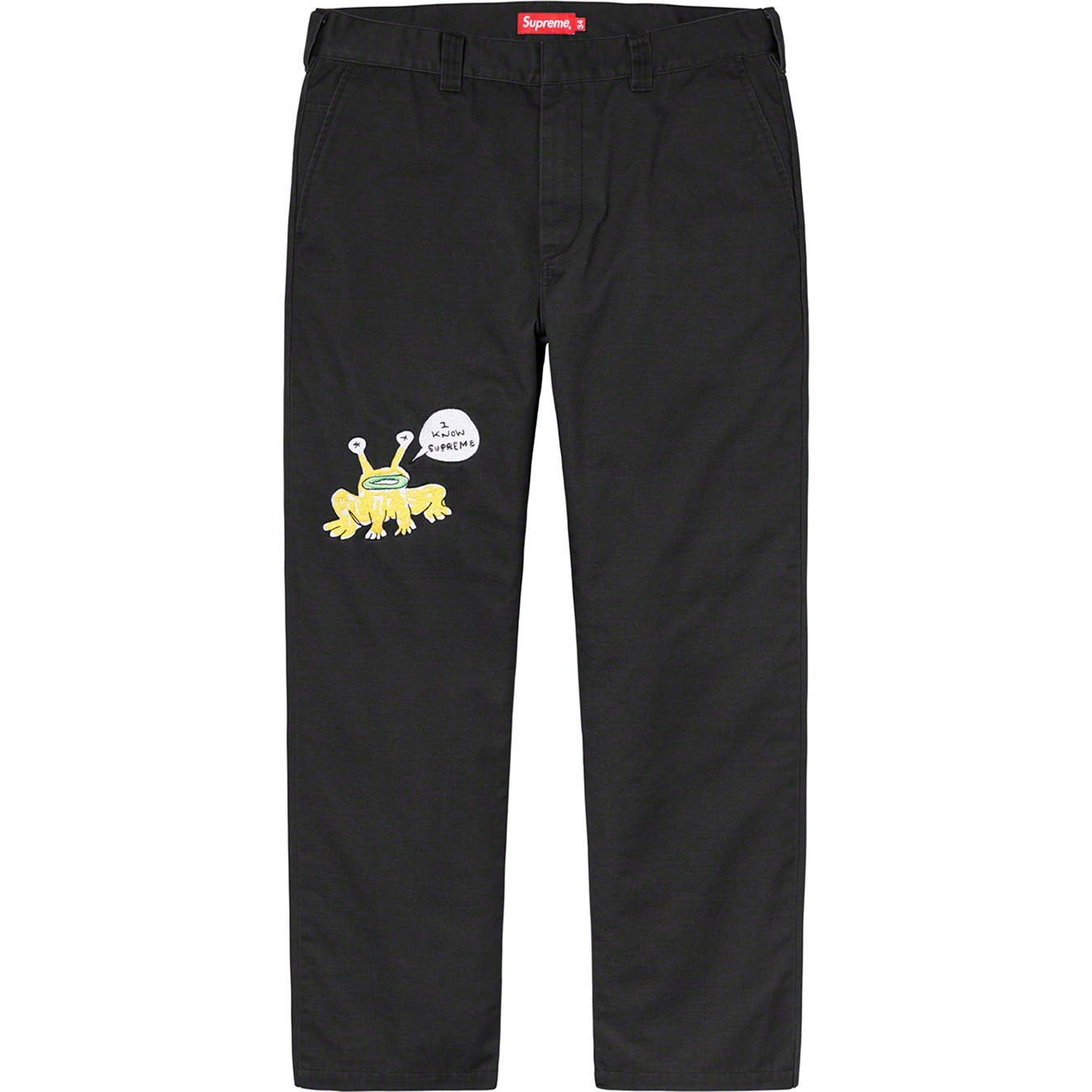 Daniel Johnston Embroidered Work Pant view 10
